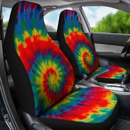 Tie Dye Color Car Seat Covers