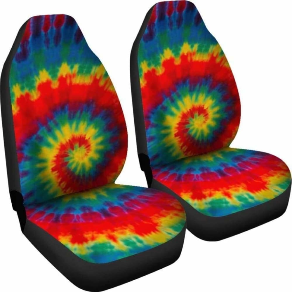 Tie Dye Color Car Seat Covers
