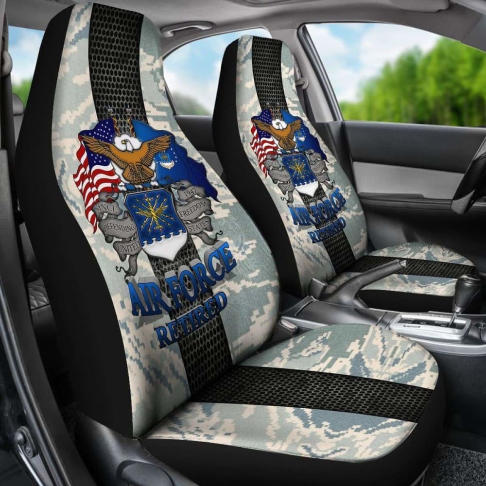U.S Air Force Retired Car Seat Covers