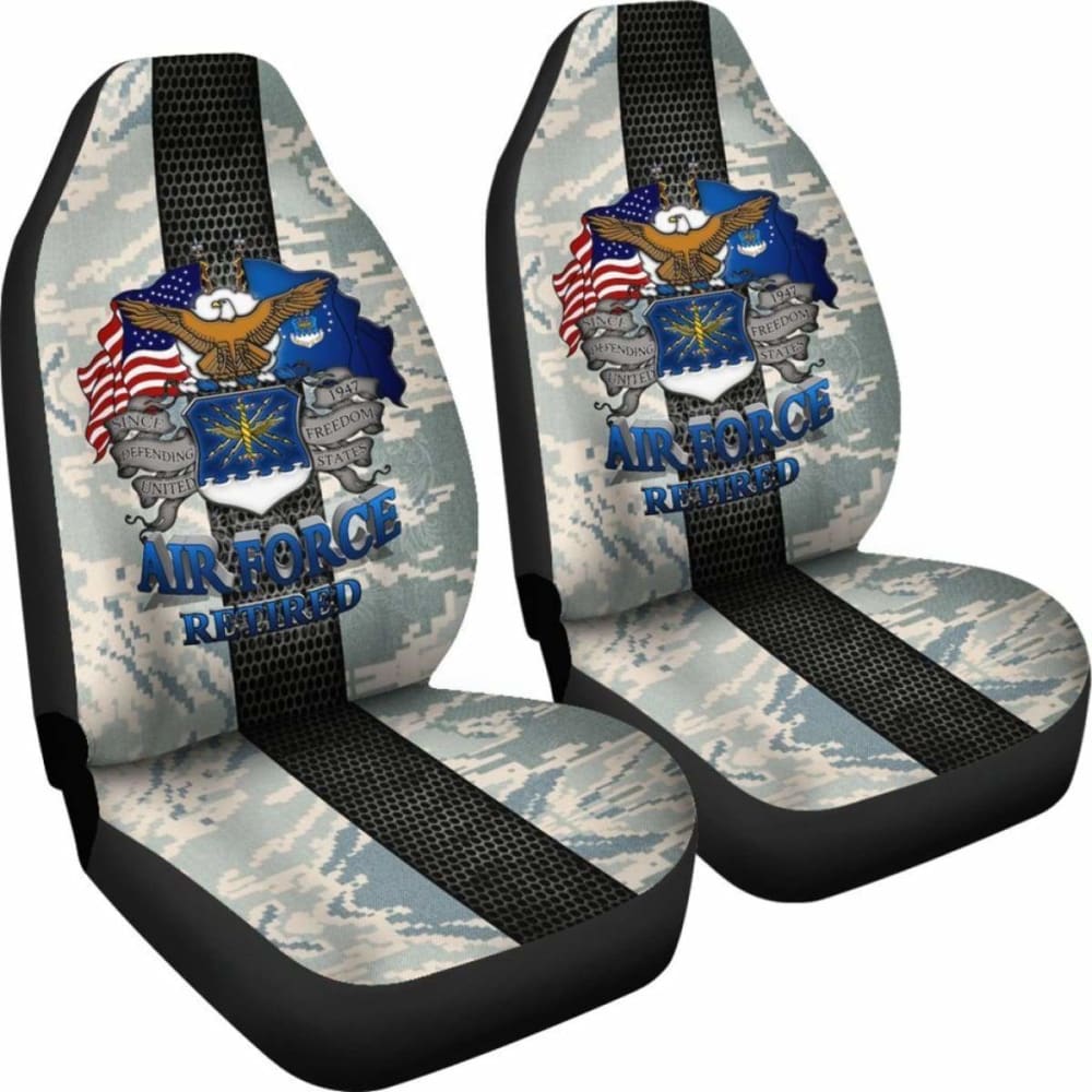 U.S Air Force Retired Car Seat Covers