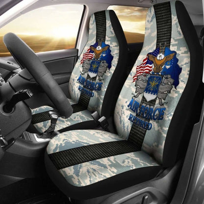 U.S Air Force Retired Car Seat Covers