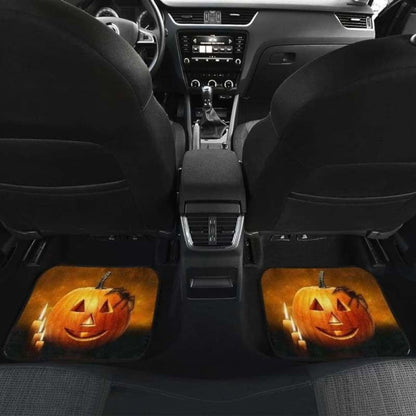 Pumpkin Halloween Car Floor Mats