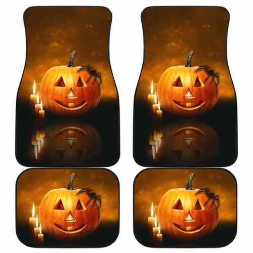 Pumpkin Halloween Car Floor Mats