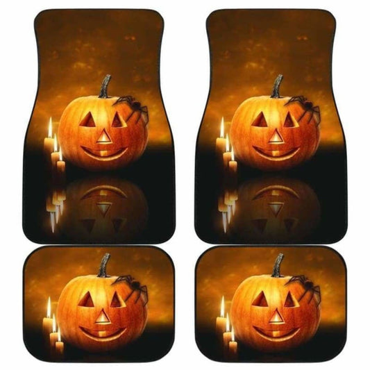 Pumpkin Halloween Car Floor Mats
