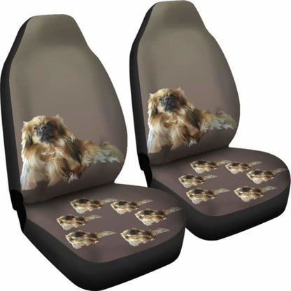 Tibetan Spaniel Car Seat Covers
