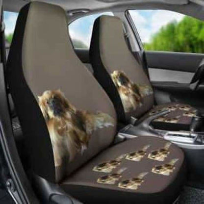 Tibetan Spaniel Car Seat Covers