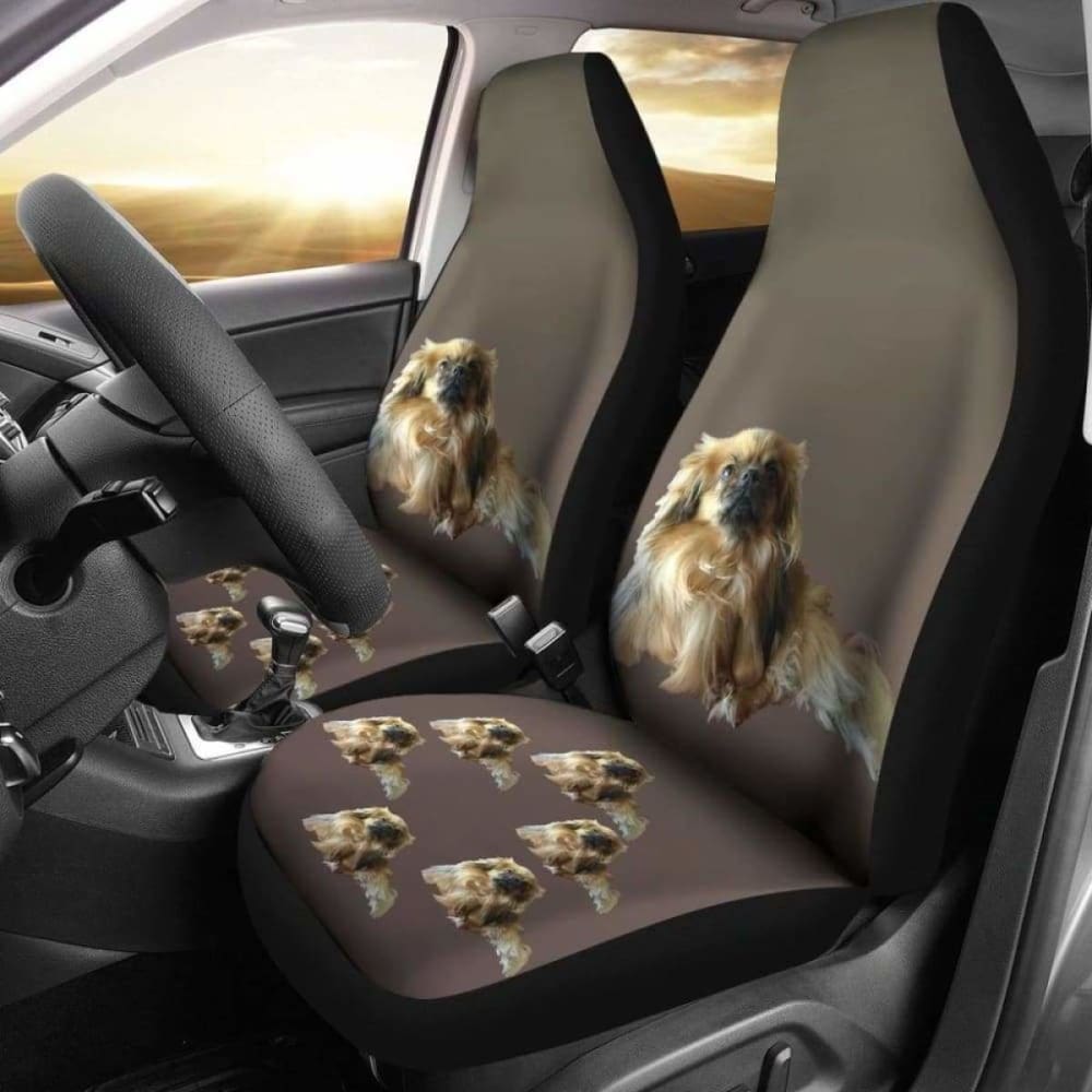 Tibetan Spaniel Car Seat Covers