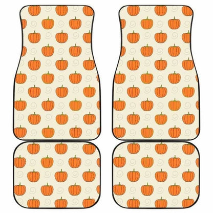 Pumpkin Halloween Car Floor Mats
