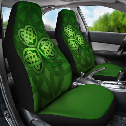 Shamrock Celtic Car Seat Covers