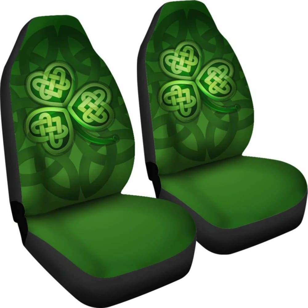 Shamrock Celtic Car Seat Covers