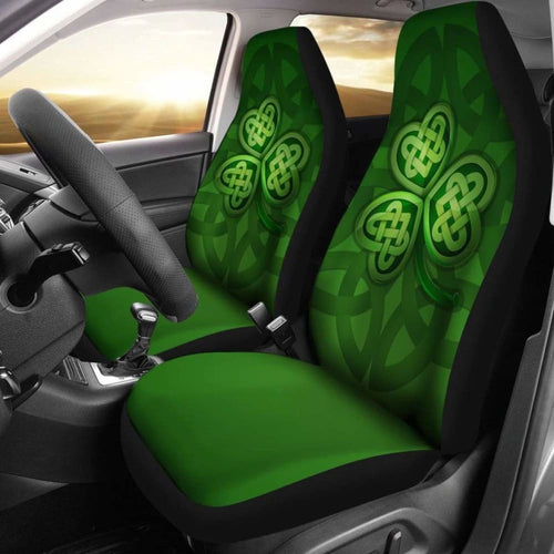 Shamrock Celtic Car Seat Covers