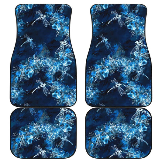 Galaxy Of Dragonfly Car Floor Mats