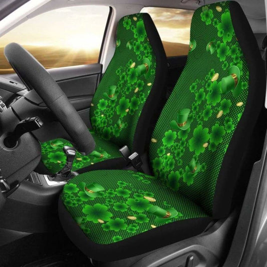 Shamrock St.Patrick Day Car Seat Covers