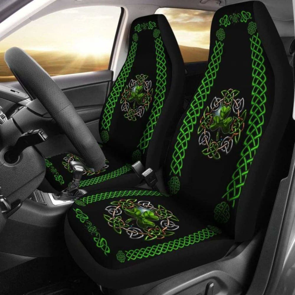 Celtic Shamrock Car Seat Covers