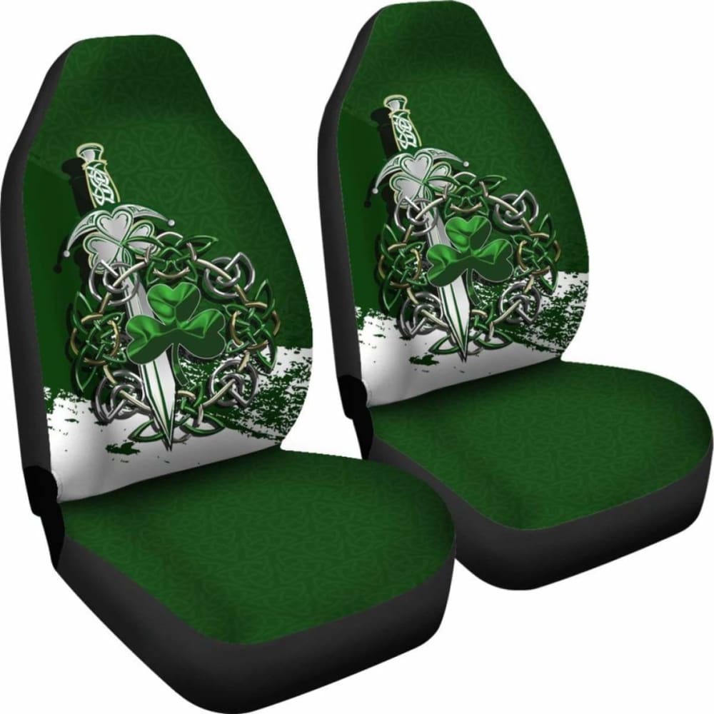 Celtic Shamrock & Sword Car Seat Covers