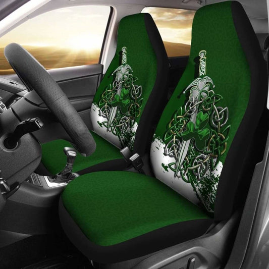 Celtic Shamrock & Sword Car Seat Covers