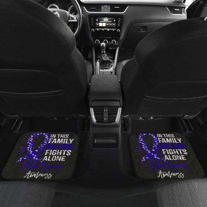 Colon Cancer No One Fights Alone Car Floor Mats