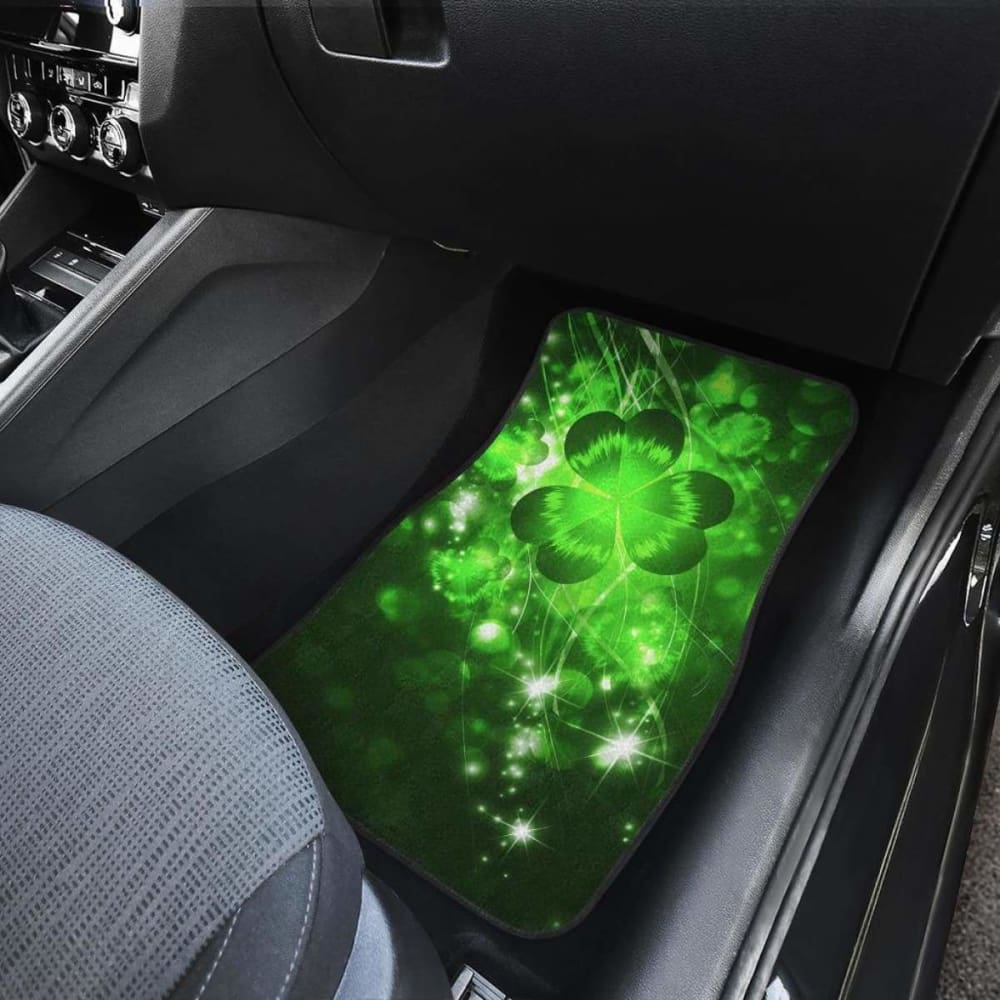 Shamrock Irish Light Car Floor Mats Amazing Gift Ideas