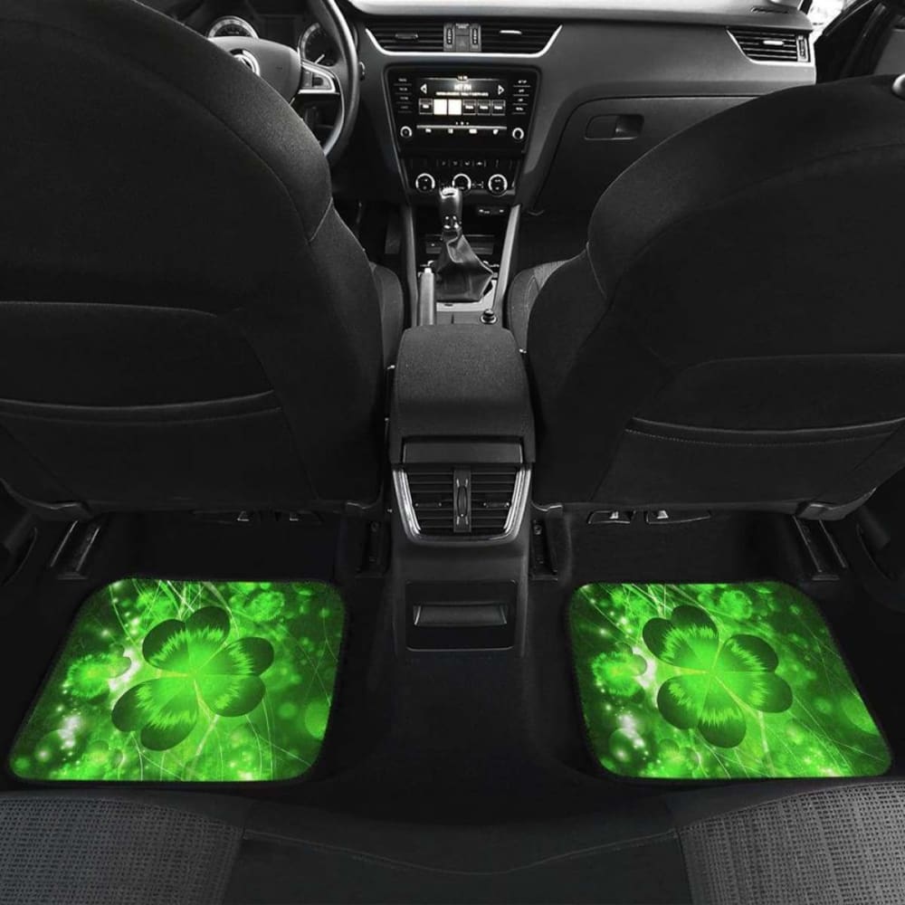 Shamrock Irish Light Car Floor Mats Amazing Gift Ideas