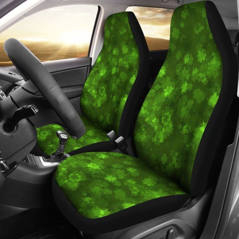 Shamrock Irish Car Seat Covers Amazing Gift Ideas