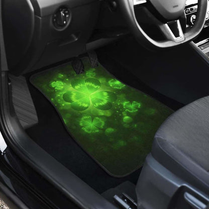 Shamrock Irish Light Car Floor Mats Amazing Gift Ideas