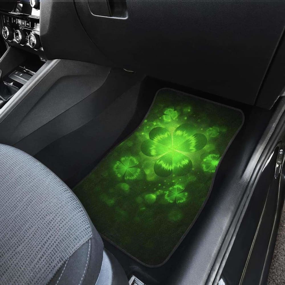 Shamrock Irish Light Car Floor Mats Amazing Gift Ideas
