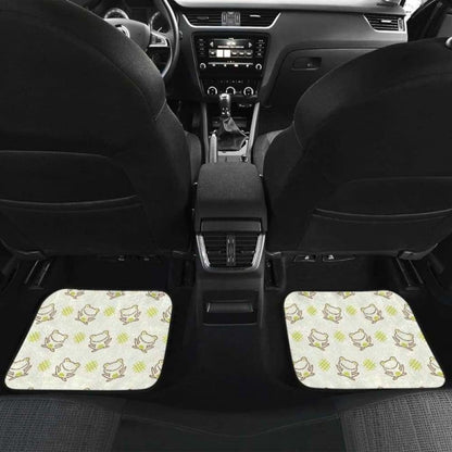 Cute Cartoon Frog Baby Pattern Front And Back Car Mats