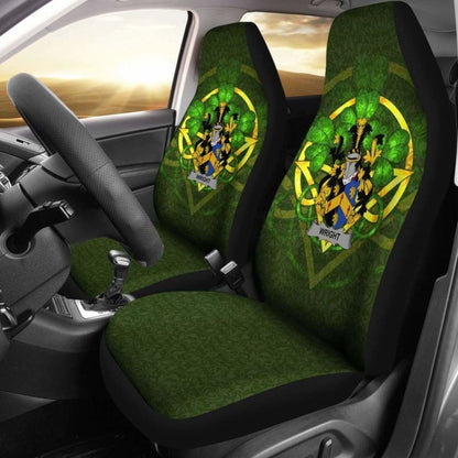 Wright \bIreland Car Seat Cover Celtic Shamrock ( Set Of Two)