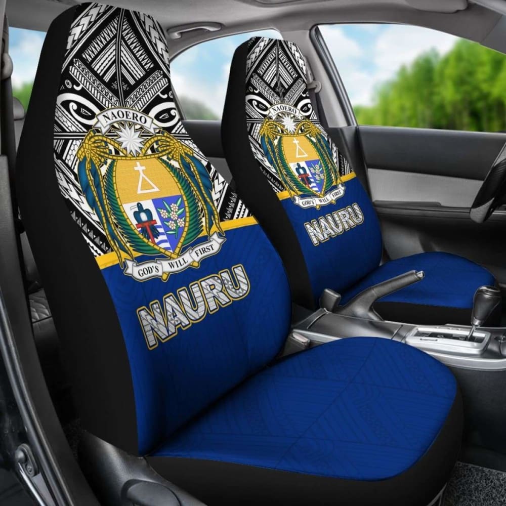 Nauru Polynesian Car Seat Covers