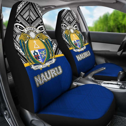 Nauru Polynesian Car Seat Covers