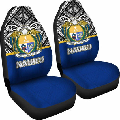 Nauru Polynesian Car Seat Covers