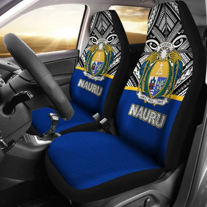 Nauru Polynesian Car Seat Covers