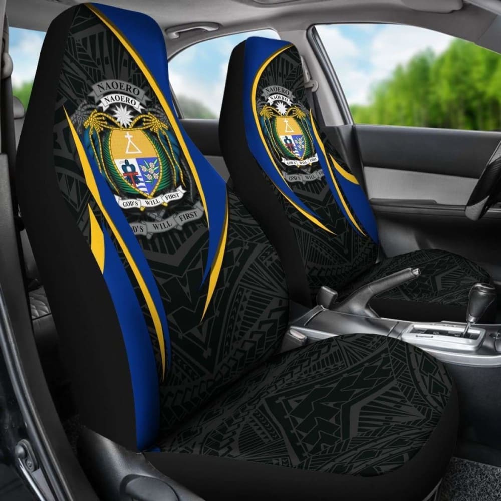 Nauru Polynesian Car Seat Covers - Nauru Spirit (Original) -