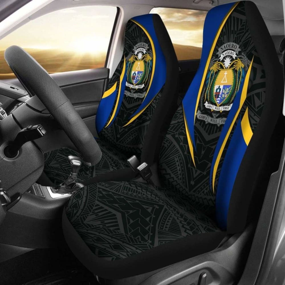 Nauru Polynesian Car Seat Covers - Nauru Spirit (Original) -