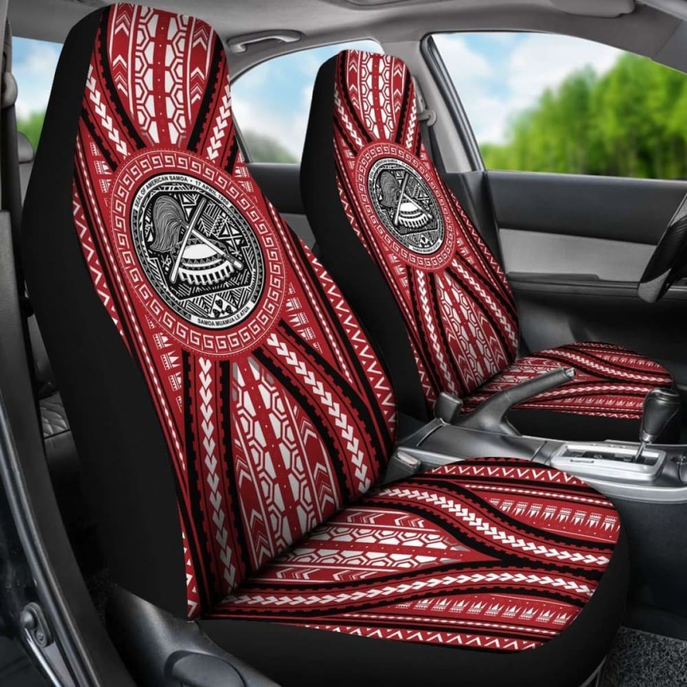 Polynesian American Samoa Car Seat Covers