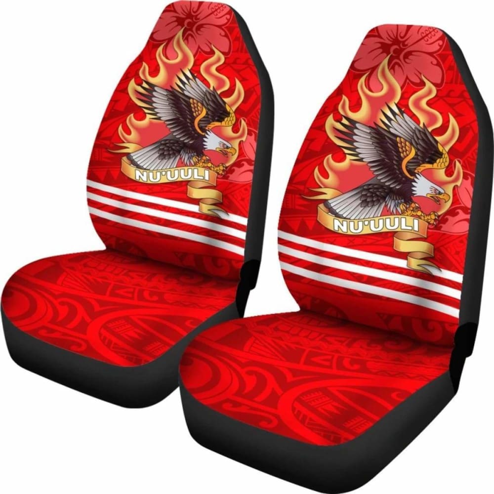 American Samoa Car Seat Cover - Nu'Uuli Manulele Tausala -