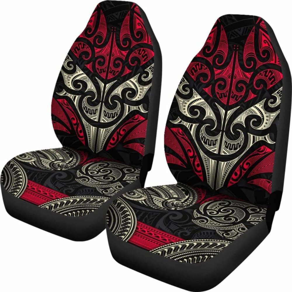 Polynesian Car Seat Covers - Maori Patterns Style -