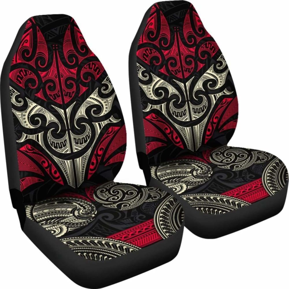 Polynesian Car Seat Covers - Maori Patterns Style -