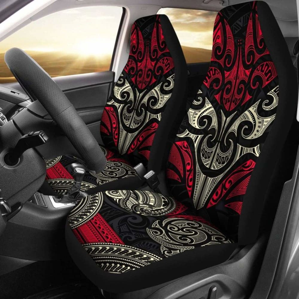 Polynesian Car Seat Covers - Maori Patterns Style -