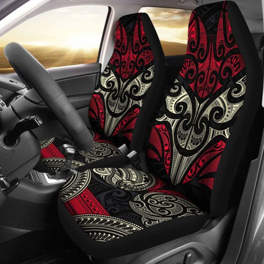 Polynesian Car Seat Covers - Maori Patterns Style -