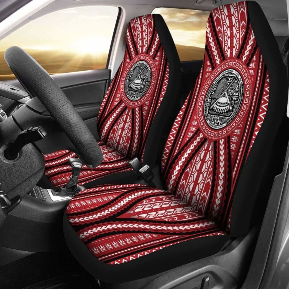 American Samoa Car Seat Covers - American Samoa Seal -