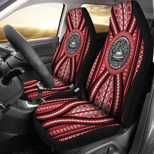 American Samoa Car Seat Covers - American Samoa Seal -