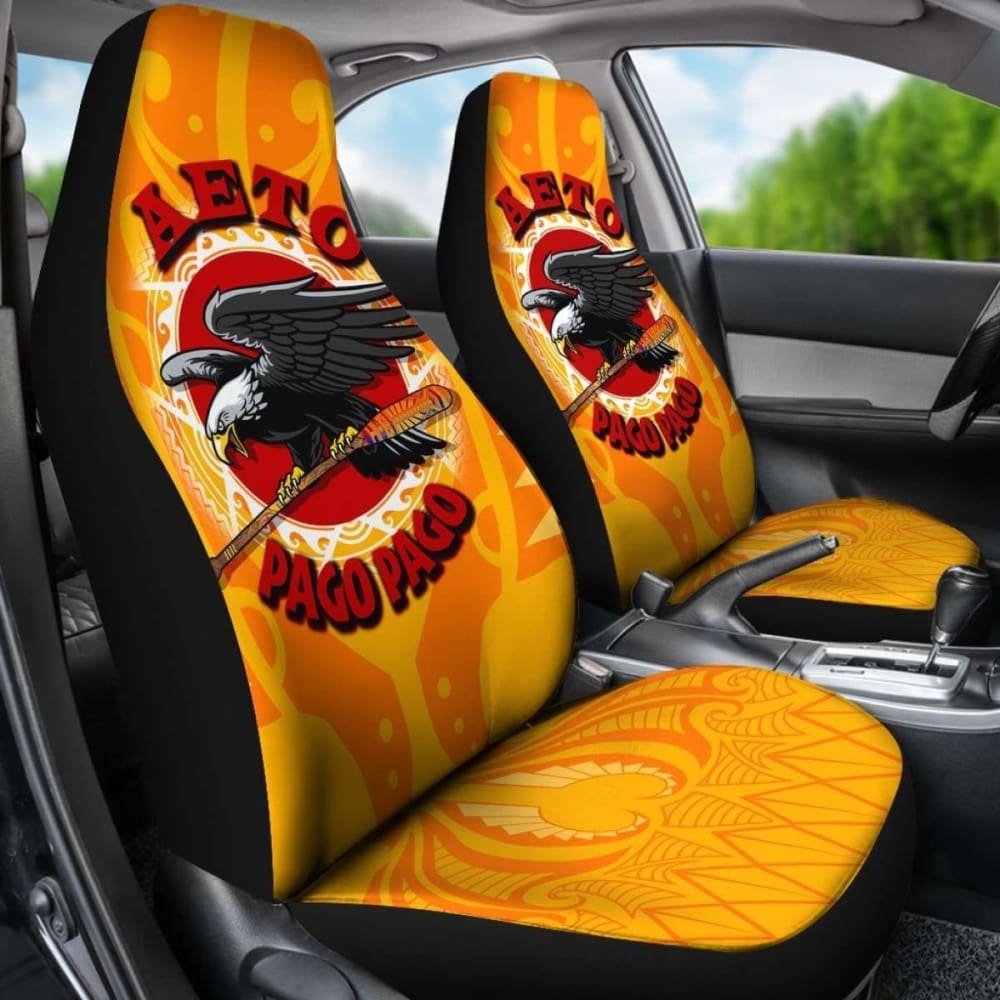 American Samoa Car Seat Covers - Aeto Pago Pago -