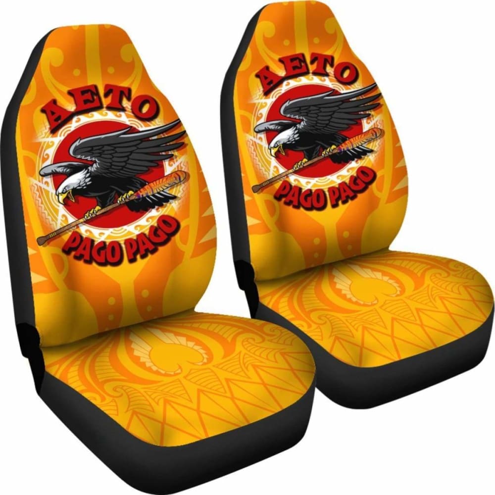 American Samoa Car Seat Covers - Aeto Pago Pago -