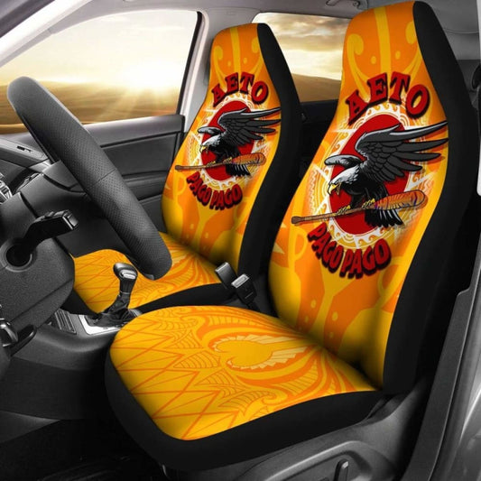 American Samoa Car Seat Covers - Aeto Pago Pago -
