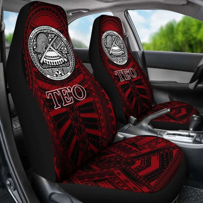 American Samoa Te'O Polynesian Car Seat Covers -