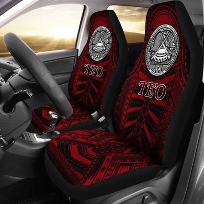American Samoa Te'O Polynesian Car Seat Covers -