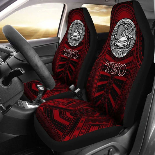 American Samoa Te'O Polynesian Car Seat Covers -