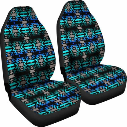 Black Fire Northern Lights Car Seat Covers