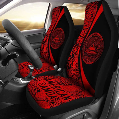 American Samoa Car Seat Covers Circle Style Amazing
